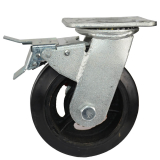 HT1-FA1465W6RB #1465W-6RB 6" SWIVEL CASTER W/BRAKE