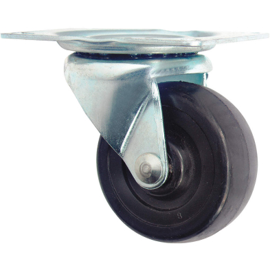 HT1-FA5213 #521-3 RIGID CASTER 3" SOFT RUBBER