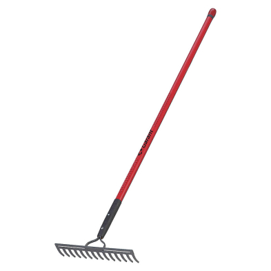 HT1-GCR14 GARANT GCR14 LEVEL RAKE DOUBLE BACK, 14 TINES ASH HANDLE