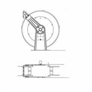 HT1-RE83050OLP REELCRAFT 83050 OLP HOSE REEL (FH491)