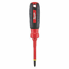 HTC-48222211 MILWAUKEE 48-22-2211 #1 PHILLIPS 3" 1000V INSUL. SCREWDRIVER