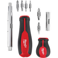 HTD-48222763 MILWAUKEE 48-22-2763 2pc 11-in-1 Screwdriver and 6-IN-1 Stub