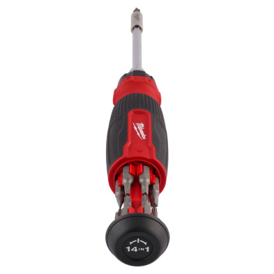 HTD-48222903 48-22-2903 14-in-1 Ratcheting Multi-Bit Screwdriver