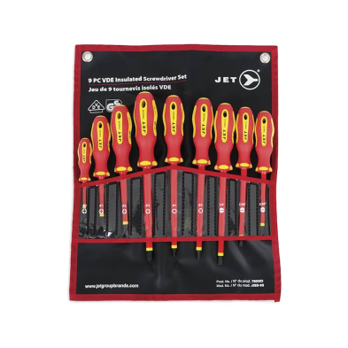 HTD-760202 760202 9 PC. VDE INSULATED SCREWDRIVER SET