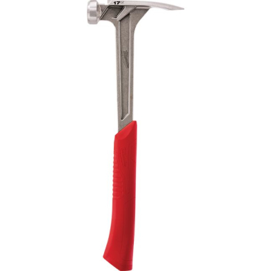 HTE-48229017 48-22-9017 MILWAUKEE 17OZ SMOOTH FACE FRAMING HAMMER