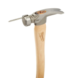 HTE-48229419 19OZ MILLED FACE HICKORY HAMMER