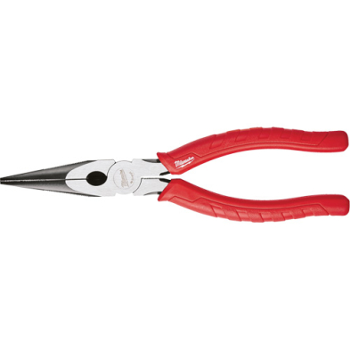 HTN-48226101 MILWAUKEE 48-22-6101 COMFORT GRIP LONG NOSE PLIERS 8"