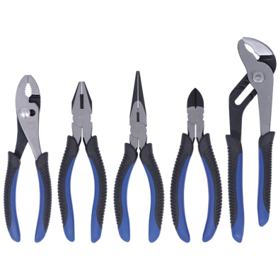 HTN-730306 JET 730306 5&ndash;PC Super Heavy Duty Industrial Pliers Set