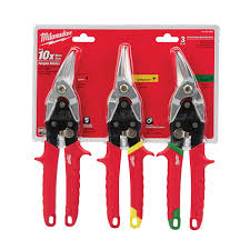HTS-48224563 MILWAUKEE 48-22-4563 3PC AVIATION SNIP SET