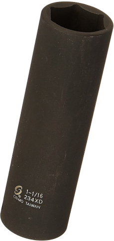 HTU-234XD SUN-234XD, 1/2" DR. 1-1/16" EXTRA DEEP IMPACT SOCKET