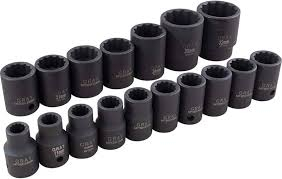 HTU-39117 39117 SOCKET SET MET 1/2"DR. 12 PT IMPACT