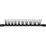 HTU-48229503 48-22-9503 3/8" MET SOCKET SET 10PC WITH 4 FLAT SIDES