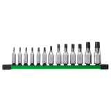 HTU-48229532 48-22-9532 13pc 1/4" and 3/8" Drive TORX&reg; Bit Socket Set