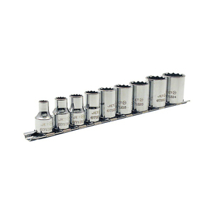 HTU-601227 601227 9 Piece 3/8" Drive S.A.E. Socket Set - 12 Point