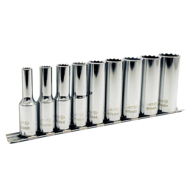 HTU-601229 601229 9 PC 3/8" DR DEEP S.A.E. SOCKET SET - 12 PT