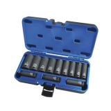 HTU-610208 610208 12-Piece 3/8? Drive Deep SAE Impact Socket Set