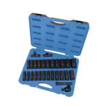 HTU-610327 610327 SOCKET SET, 1/2" SAE/METRIC, 27PCE