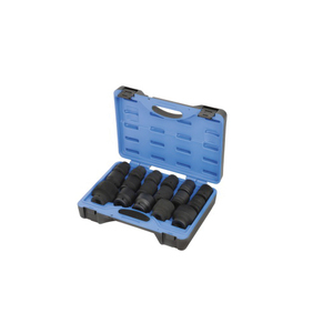 HTU-610407 610407 3/4" DR 17 PC METRIC IMPACT SOCKET SET