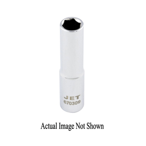 HTU-670312 670312 DEEP SOCKET, 6 PT, 3/8", 1/4" DRIVE
