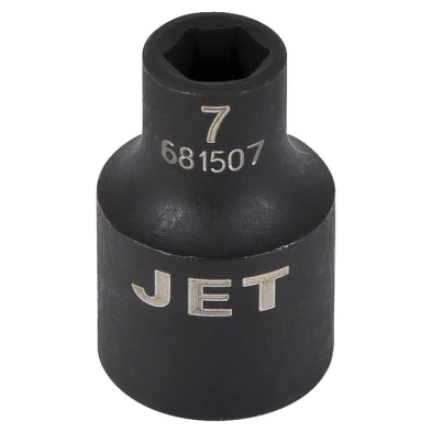 HTU-681508 JET 681508 3/8" IMPACT SOCKET METRIC REGULAR 6 POINT 8MM