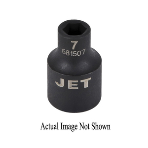 HTU-681515 #681515 3/8" DR x 15mm Regular Impact Socket - 6 Point