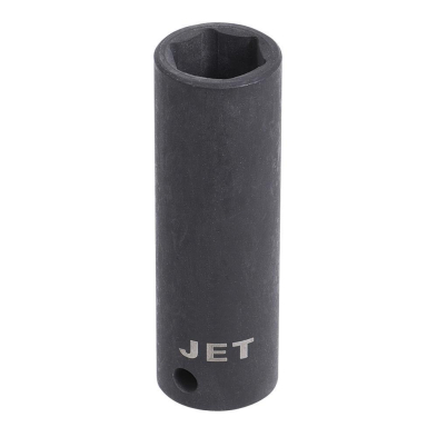 HTU-681617 JET 681617 3/8" IMPACT SOCKET METRIC DEEP 6 POINT 17MM