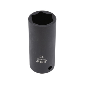 HTU-682624 682624 DEEP POWER SOCKET, 24MM, 1/2" DRIVE