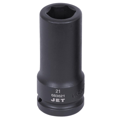 HTU-683621 JET 3/4"-DR-X-21MM-DEEP-IMPACT-SOCKET---6-POINT