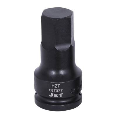 HTU-687377 687377 3/4" Drive x 27mm Impact Hex Bit Socket