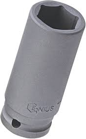 HTU-B07DD4B167 Genius Tools B07DD4B167  1/2" Dr. 7/8" Deep Impact Socket
