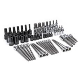 HTU-UAY054 UAY054, Drive Metric Bit Socket Set in Foam Storage Tray, 74