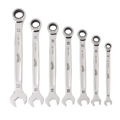 HTZ-48229506 48-22-9506 7pc Ratcheting Combination Wrench Set - Metric