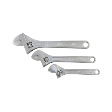 HTZ-711102 711102 3 PC. ADJUSTABLE WRENCH SET 8", 10", 12"