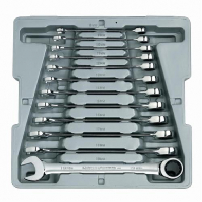 HTZ-9412 GEARWRENCH 12 PCE METRIC COMBINATION WRENCH SET