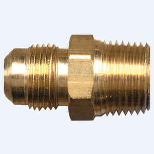 HYF-4810D CONNECTOR PIPE CONNECTOR 5/8 X 1/2IN BRS