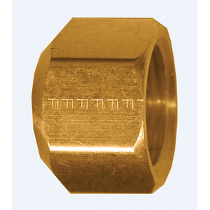 HYF-566 NUT CAP SEG NUT 3/8IN TUBE BRS 1000PSI