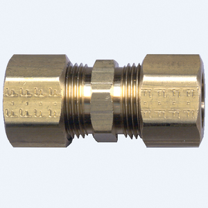 HYF-626 COUPLER UN COUPLER 3/8 IN OD COMPRESSION