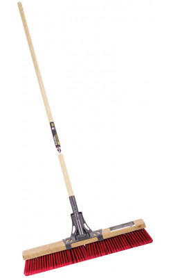 JAA-HBROOM24 24" BROOM W/HANDLE (CLS-HANDPUSH & CLS-BROOM24)