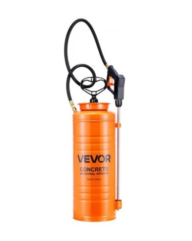 JAC-21014S VEVOR 21014S CONCRETE SPRAYER 3.5 GAL 304 SS 25-60PSI