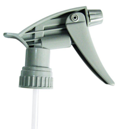 JAD-5112CR 5112CR Chemical Resistant Trigger Sprayer, 9 1/2" Grey