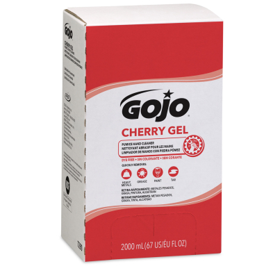 JAF-729004 GOJO 7290-04 CHERRY GEL PUMICE HAND CLEANER 2000ML REFILL