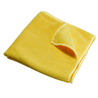 JAG-A50105E A50105E MICROFIBRE CLOTH 14"X14" YELLOW 250GSM 10EA/PK