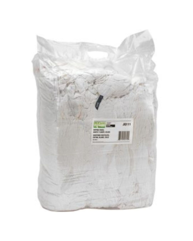 JAG-BXW10C WIPECO BXW-10C WHITE COTTON RAGS 10LB