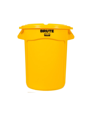JAH-FG263200YEL BRUTE TRASH CONTAINER, 32 GALLON , YELLOW