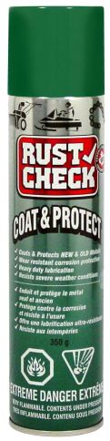 LCE-04779216 047-7921-6 RUST CHECK COAT AND PROTECT 350G GREEN