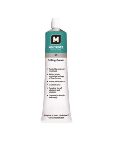 LCE-0819419 DOW CORNING MOLYKOTE 55 O-RING GREASE 3.5 OZ TUBE