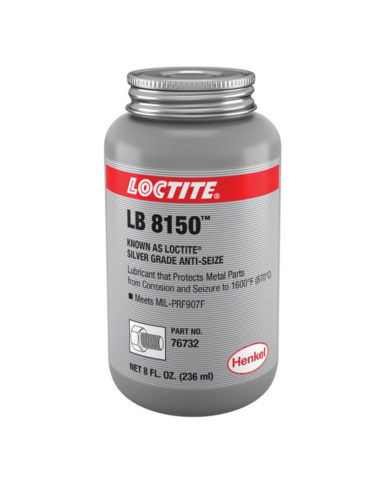 LCE-544414 LB 8150 SILVER GRADE ANTI-SEIZE LUBRICANT 236ML BRUSH TOP
