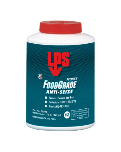 LCE-C06508 LPS FOOD GRADE ANTI-SEIZE, 1/2 LB BOTTLE