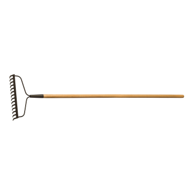 LG1-80759 80759 Garant Bow rake 14 steel tines 51" hardwood handle