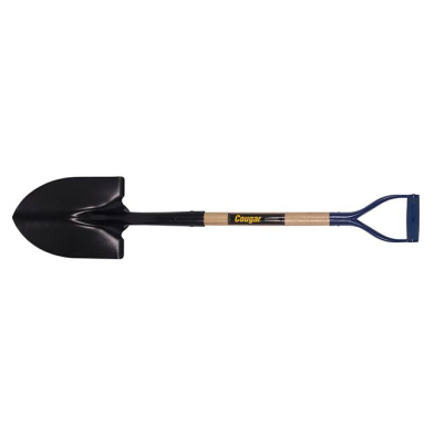 LG1-81208 CHR2FD GARANT SHOVEL TEMPERED ROUND POINT D-GRIP WOOD HANDLE
